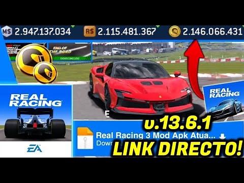 REAL RACING 3 v13.6.1 MOD APK INFINITE MONEY + ALL CARS! MOD FULL MENU (mediafire)