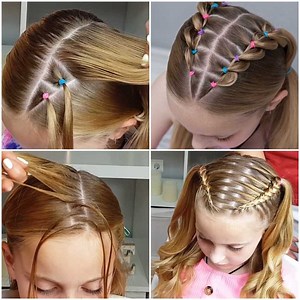 2.2M views · 4.4K reactions | The prettiest hairstyles for your cute little girl! | MetDaan Beauty | Facebook