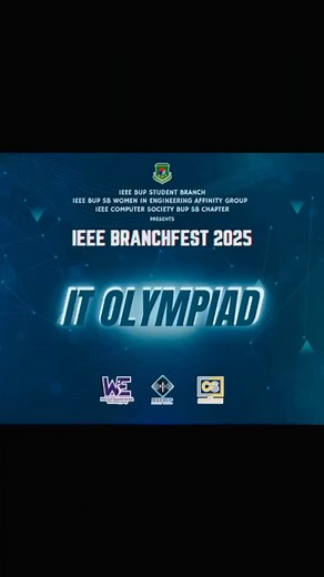 3.1K views · 46 reactions | Look who just showed up!  Registration for the IT Olympiad is STILL OPEN! Hurry up and secure your spot!   Registration Link: https://forms.gle/4De7DJX3fzRvAhPZ6  Event Details: https://www.facebook.com/share/1BPA9yLx1x/?mibextid=wwXIfr #ieeebranchfest2025 #ieeecsbup #ieeebupwie #ieeebupsb | IEEE Computer Society BUP Student Branch Chapter | Facebook