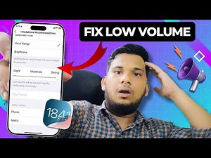 FIX iPhone Low Volume 🤯NOW! (iOS18.4.1 Ultimate Guide)