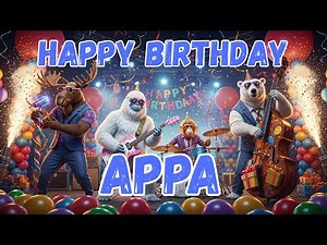 APPA Happy Birthday Song - Happy Birthday Appa