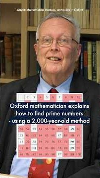 How to find prime numbers using a 2,000-year-old method