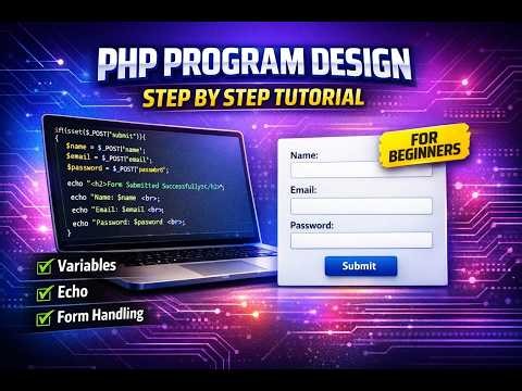 PHP Student Registration Form | Submit & Display Form Data