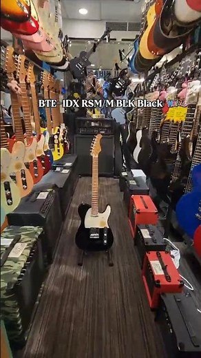 Bacchus Universe Series BTE-1DX RSM/M BLK Black Roasted Maple Electric Guitar at Davis Guitar