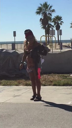 Venice Beach Drunk Chick
