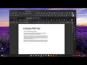 Microsoft could be reordering the buttons on the Edge PDF reader toolbar