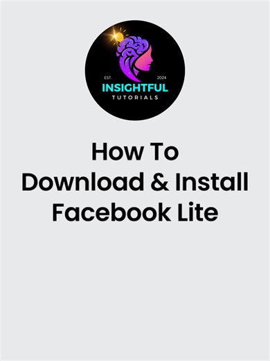 How To Download & Install Facebook Lite (2024) | Download Facebook Lite | Install Facebook Lite iOS #insightfultutorials #tech #viral