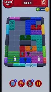 Color Block Jam 421 Level Walkthrough | Прохождение 421 уровня