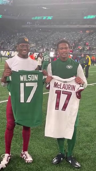 1.6K views · 19 reactions | #17 > Garrett Wilson 欄 Terry McLaurin | ESPN New York | Facebook