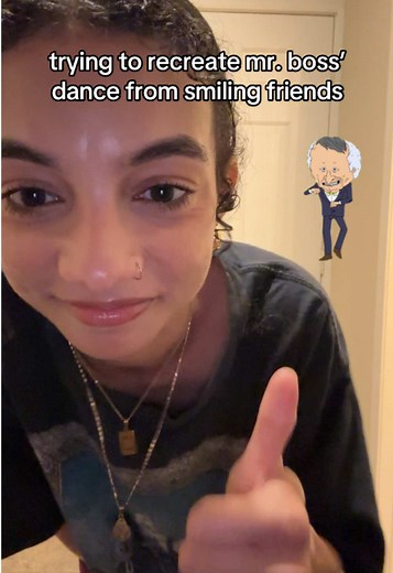 Recreating Mr. Boss' Dance from Smiling Friends