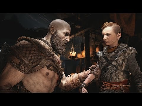 God of War (2018) Gameplay Walkthrough Part 1 - Father Son - PS4 Pro 4K