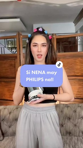Si Nena may Philips Iron Available in Yellow Basket