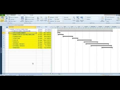 Construction Programme | Construction Schedule | Construction Planning - Sydney