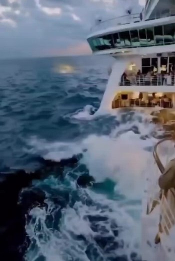 Cruise Ship Disaster: Tsunami Strikes and Sinks Vessel