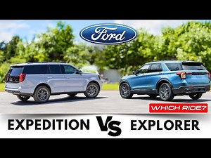 2025 Ford Expedition vs. Explorer – Which SUV Is Right for You?