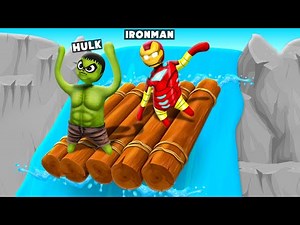 HULK Vs IRONMAN In Human Fall Fall !!!