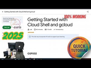 Getting Started with Cloud Shell and gcloud | GSP002 | Step By Step Guide #qwiklabs #arcade