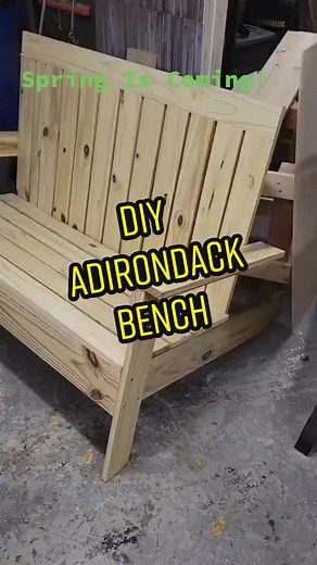 DIY Adirondack Bench Build for Your Patio
