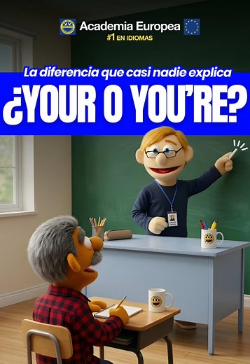 Diferencia entre 'Your' y 'You’re' en inglés