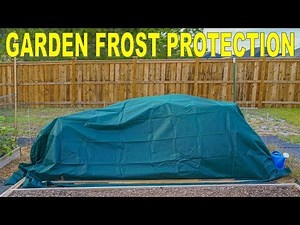 Garden Frost Protection - Does Frost Cloth Work? Results After Freeze