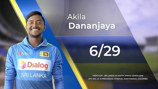 Akila Dananjaya's 6 wickets vs South Africa | Sri Lanka Cricket