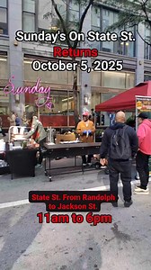 43K views · 267 reactions | Sunday's On State Street | Visit Chicago | Facebook