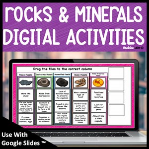 Rocks and Minerals Digital Activities