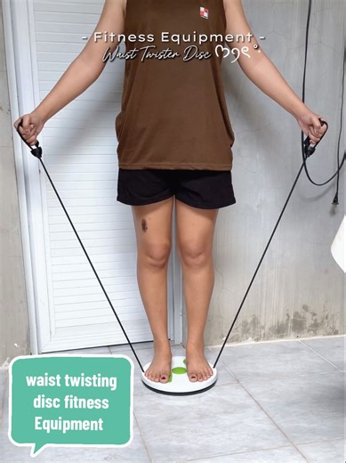 Waist Twister Disc fitness Equipment #waisttwisting #waisttwistingdisc #fitnessequipment #workouttips #workoutathome #exercise #waisttrainer #budolfinds #musthaves