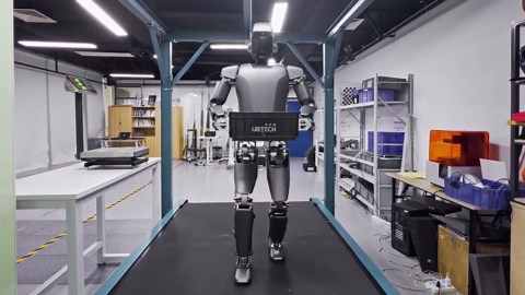 UBTECH Humanoid Robot Walker S1 Parcel Handling Challenge