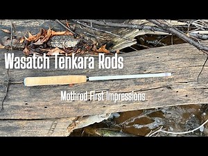 Mothrod Tenkara Rod | FIRST IMPRESSIONS #tenkara