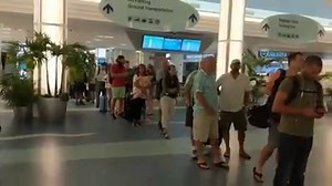 29K views · 231 reactions | AIRPORT VIDEO: Long lines at JAX airport security checkpoint on Thursday morning. If you're planning on traveling, please arrive early so that you can get to your gate on time. | First Coast News | Facebook