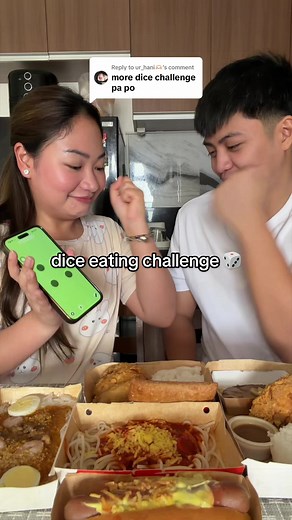 Dice Eating Challenge Mukbang: How to Play the Roll-the-Dice Food Game