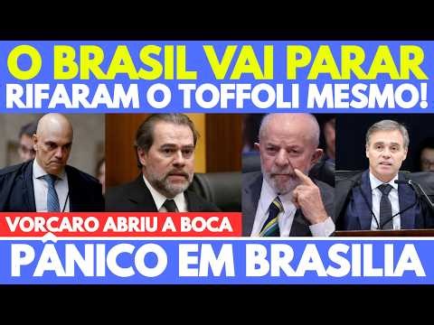 🚨 URGENTE! GREVE GERAL VAI PARAR O BRASIL! TOFFOLI FOI RIFADO PELO STF! VORCARO ENTREGOU TUDO!