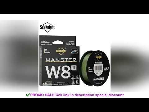 SeaKnight NEW MONSTER MANSTER W8 II 500M 8 Strands Ult Casting Braid Fishing Line 15-100LB Smooth Mu