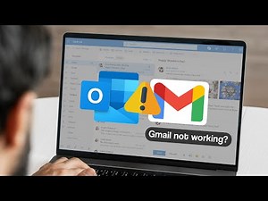 Outlook not working with Gmail (unable to send or receive emails)