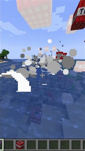 MINECRAFT 25 TNT EXPLOSION!