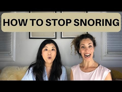 6 Easy Exercises To Stop Snoring!