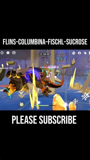 FLINS + COLUMBINA = INSANE DAMAGE! 🔥 | Fischl & Sucrose Team Comp | Genshin Impact