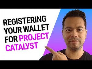 Registering to Vote for Project Catalyst, Eternl Wallet
