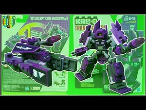 Kre-O Battle Changer Transformers Decepticon Shockwave │ Brickollection