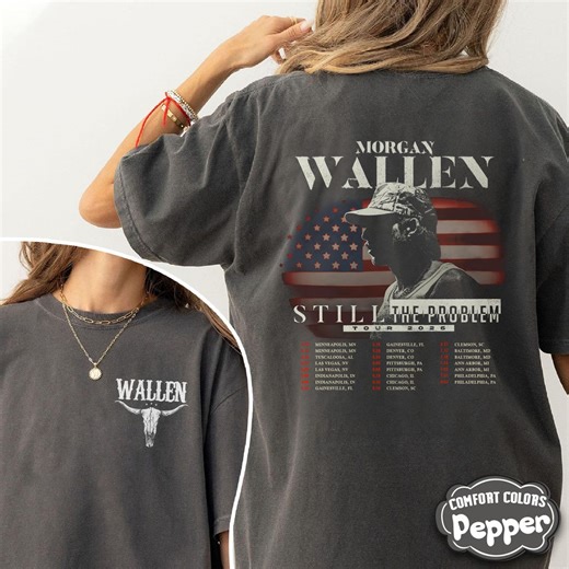 Morgan Wallen Still the Problem Tour 2026 Comfort Colors Shirt, Country Music Concert Tee, Morgan Wallen Fan Gift, Tour Merch Shirt - Etsy