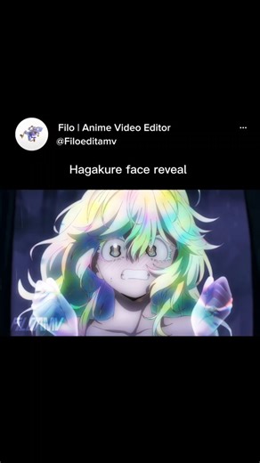 1.9K reactions · 82 shares | Hagakure mha reveal face #myheroacademia #myheroacademiaedit #mha #anime #amv | Filo.Q5 | Facebook