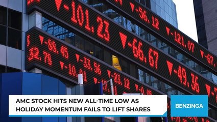 AMC stock hits new low