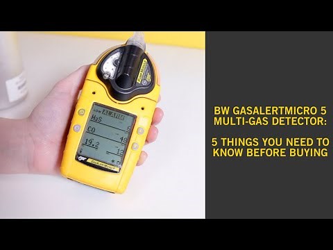 BW GasAlert Micro 5 Multi Gas Detector - A Buyer's Guide