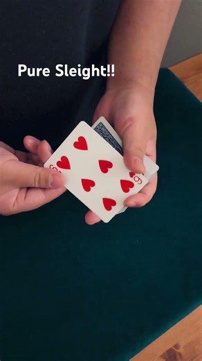 Practice sleight #magic #cardtrick #cardmagic #magictrick #sleightofhand