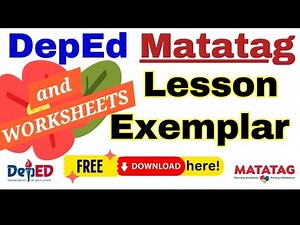 TLE 8: Lesson Exemplars & Learning Activity Sheets (Quarter 1, Week 1-8)