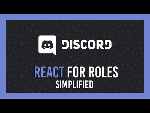 Discord: Add 'React for Role' Easily! Simple quickstart guide!