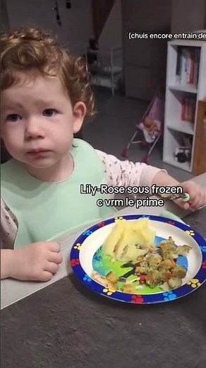 Lily-rose sous Frozen 😂😂