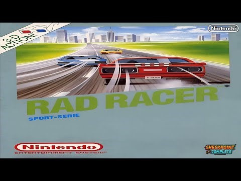 Rad Racer (NES) – Longplay [No Commentary]