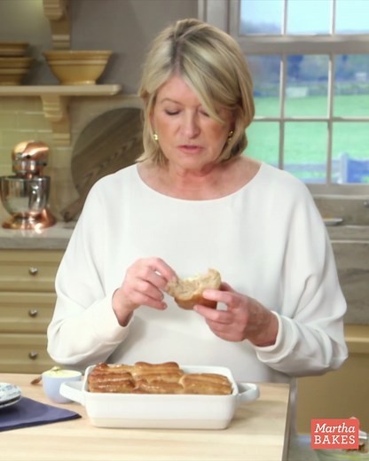 Warm, buttery, and flaky, these Parker House rolls make for the perfect addition to the dinner table. Get the Martha Bakes recipe here: https://bit.ly/3uelE7U [originally aired on PBS] | Martha Stewart
